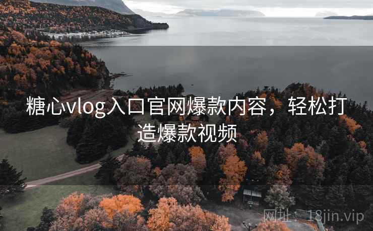 糖心vlog入口官网爆款内容，轻松打造爆款视频